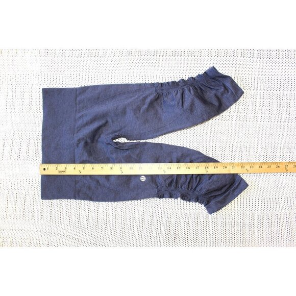 Lululemon Ebb to Street Ruched Cropped leggings Stretch yoga pants Size Small? - Picture 3 of 5